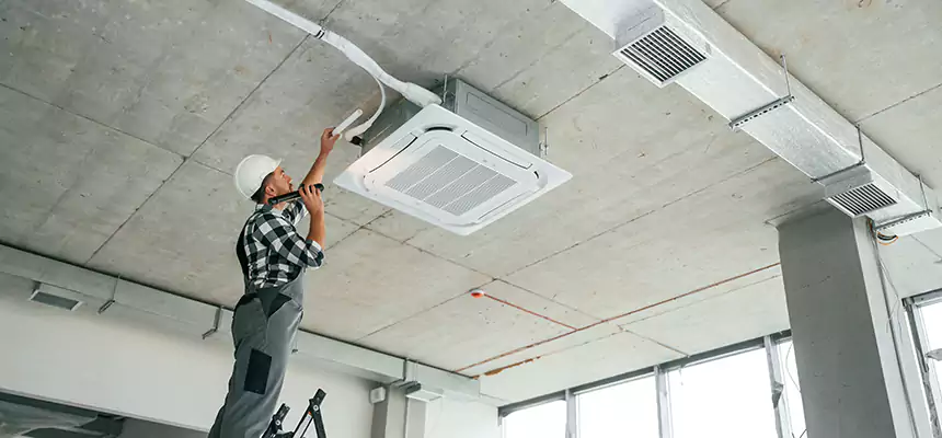 Our Dryer Vent Booster Fan Cleaning Services in Belmont, CA